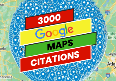 3000 Google Maps Citations for Local SEO and GMB ranking