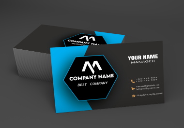 i will design professional and stylish business card in 5 hours