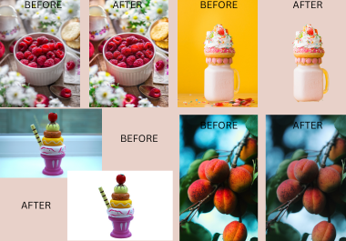 I will do 15 images background removal transparent/colorful,  photo editing,  object removal,  image