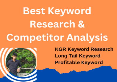 I will do best keyword research for your business niche