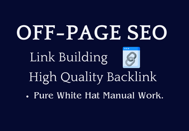 I will do monthly Off Page SEO and Link building