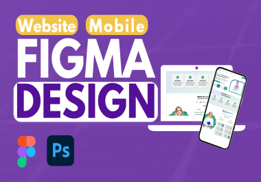 i will design figma website design,  figma landing page,  website design figma,  website ui ux