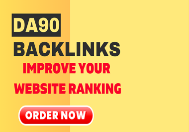 I Will do 100 DA90 backlinks to improve your website ranking on google