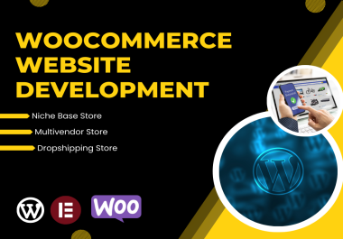 I will design woocommerce website,  wordpress ecommerce website or online store