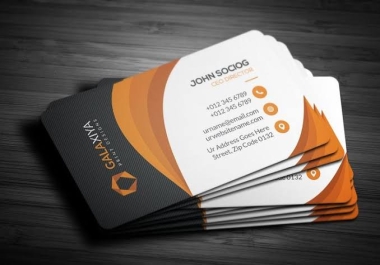 I can design premium business/visiting card for you