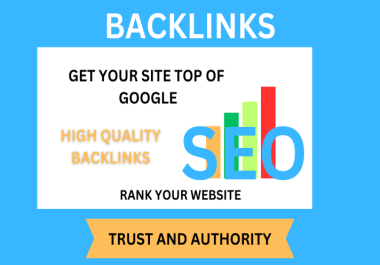 I will provide all types backlinks with high DA