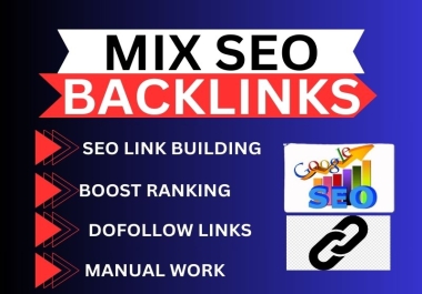 I will build 150 high-quality Do-follow mix platform Backlinks