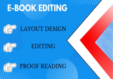 E Book Editing Service For Quality Reading Improve your E book Style
