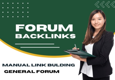 Increase your website authority with high DA PA 60 forum posting SEO backlinks