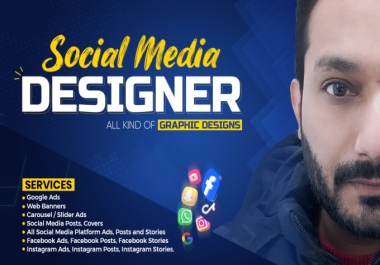 I will design eye catching graphics for your social media platforms