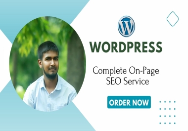 wordpress website seo service for onpage