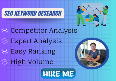 I will do Keyword Research for website google top ranking