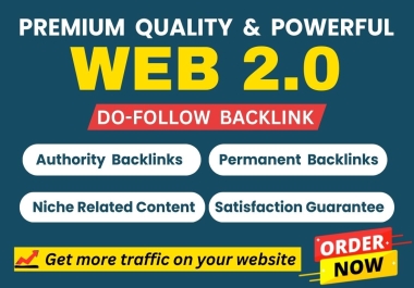 50 Powerful Web2.0 Do-Follow Backlinks - Fast Rank your Website