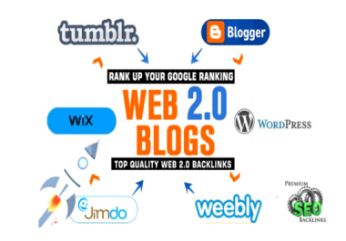 I Will Build 50 Web2.0 Backlinks With High Da Pa Website For Highly Ranking On Google