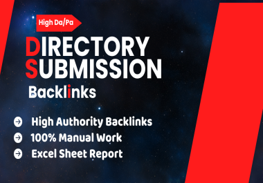 l'll Make 60 High Quality Web Directory Backlinks