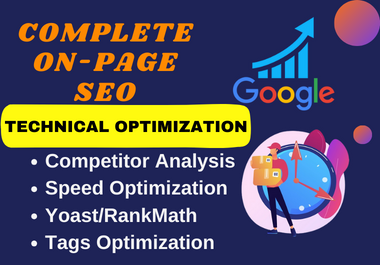 I will do professional on page SEO and website ranking