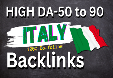 I will Do 1000 Plus Italy based domain .IT backlinks
