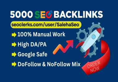 I Will Create 5,000 SEO Backlinks With Dedication To Boost Your Website Ranking