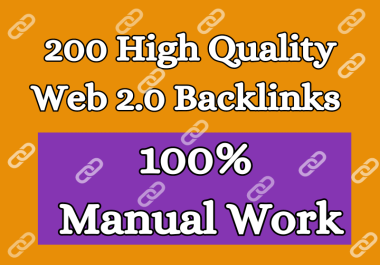 Get 50 Web 2.0 High Quality Manual And White HAT Backlinks