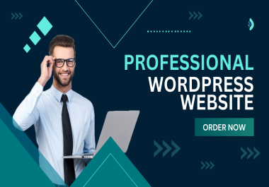 I Will Build a Professional Wordpress Website for your Business