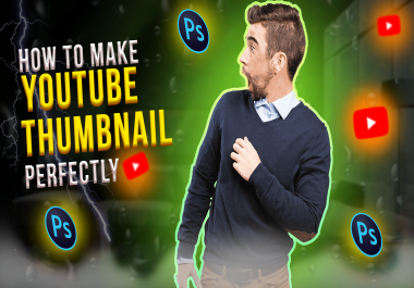 I will design attractive thumbnail in less than 24 hours
