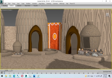 I will create some basic game levels and assets in 3ds max