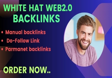 I will manually work 30 web2.0 submission Backlinks