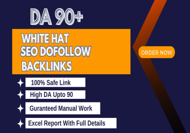I will do 50 High Authority Do-Follow and High Quality Manual SEO Backlinks
