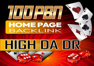 Make DA 50 homepage permanent backlinks