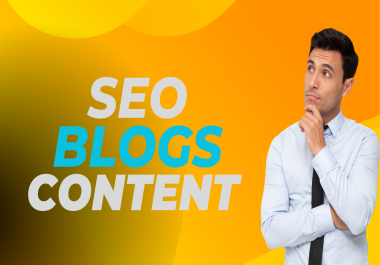 I will write a high quality SEO blog posts and articles for websites etc