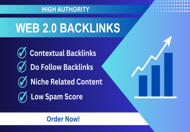 Boost your website on google with 30 high authority web 2.0 backlinks