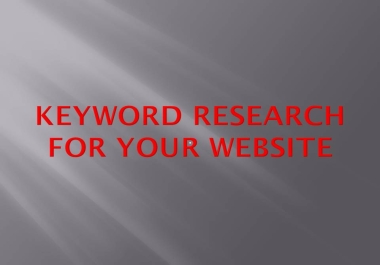 Unlock Your Website's Potential Expert Keyword Research Services