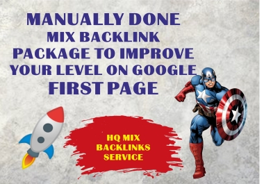 Quality Mix Backlinks Package to Boost Your Ranking on Google