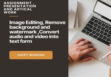 Advanced Content Creation Suit Assignment, Presentation, Articles, Editing and More