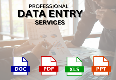 I am capable to handling any data entry tasks for your business.