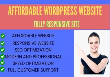 I will design,  redesign wordpress website with elementor