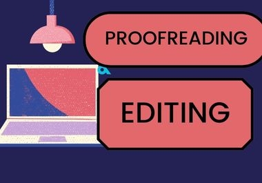 I will proofread and edit any english document