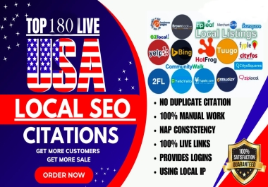 I will do local SEO Backlinks for business listing to rank website and google business profile