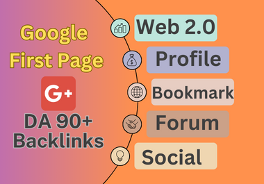 Instant Ranking With DA 90 Plus Dofollow SEO 100 backlinks Manually,  High Traffic Sites