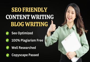 SEO article writer,  blog post writer,  website content writer