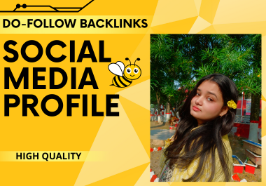 I will create high quality 150 social media profile backlink