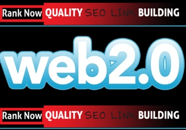 50 HQ Quality Web2.0 Backlinks