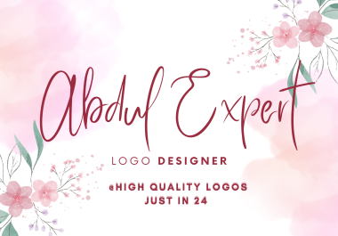 I can create top quality logo for print,  icons,  and signatures in 24 hours