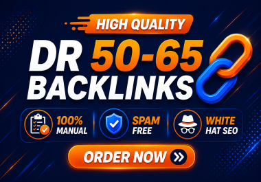 I will create 150 high DR 50-60 dofollow SEO backlinks