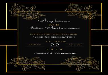Invitation and Business Card Designing