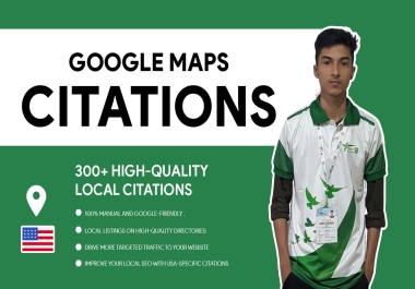 I will do 20,000 google map citations for local seo.