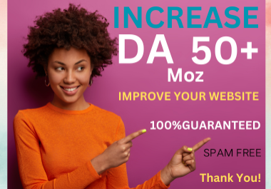 "I will improve Moz DA, enhance Domain Authority, and boost website credibility through effective SE