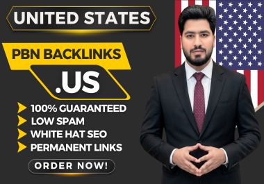 I will create 30 High Quality. US United States of America PBN Backlinks
