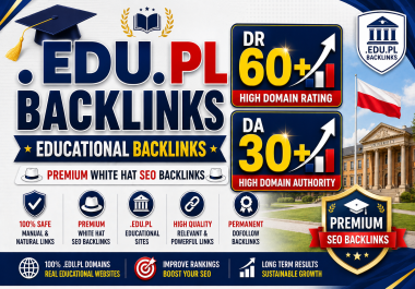 I will create 100 High Quality. PL DR 60+ and DA 30+ PBN Backlinks