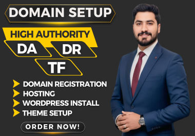 I will create high authority 10 Domains Setup for you business or agency